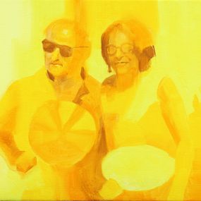 Peinture, Soleil, Patricia Dubois