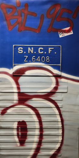 Painting, Collection les bleus de St Laz SIT Flop z6408, Sit UV