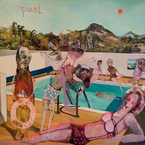 Painting, Pool, Juliane Hundertmark
