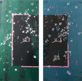 Peinture, Jasmine flower, John Black