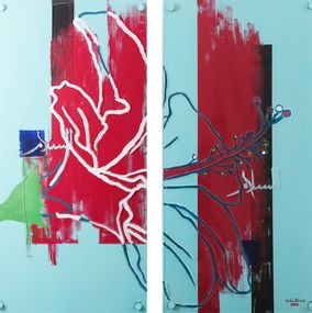 Peinture, Hibiscus, John Black