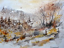 Painting, Beauty of Autumn, Pol Ledent