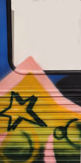Painting, Collection les bleus de St Laz, Nise MCS