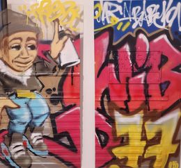 Peinture, Collection les bleus de St Laz, Frez