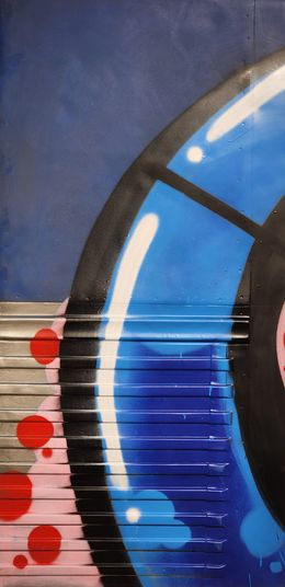 Painting, Collection les bleus de St Laz Organ, Organ