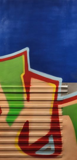 Peinture, Collection les bleus de St Laz, Ame Ouf