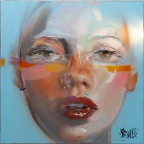 Pittura, Portrait de femme, John Mejia
