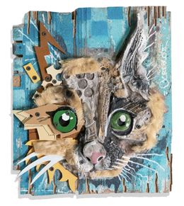 Escultura, Baby Lynx Edition, Bordalo