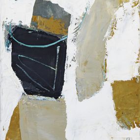 Pittura, Silence intérieur, série Poétikart - Abstraction géométrique, Aurélie Jeannin