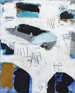 Pittura, Quand la couleur hésite, série Poétikart - Abstraction géométrique, Aurélie Jeannin