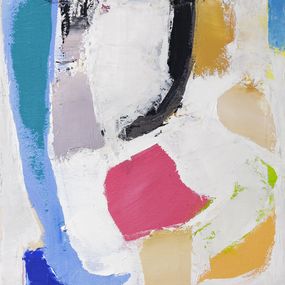 Pittura, Elégante énergie, série Poétikart - Abstraction géométrique, Aurélie Jeannin