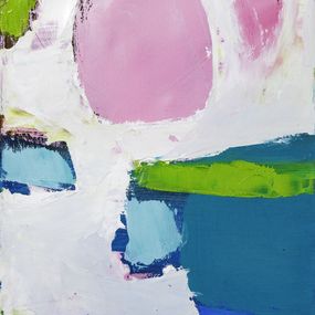 Pittura, Forme douce, série Poétikart - Abstraction géométrique, Aurélie Jeannin