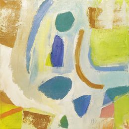 Pittura, Jardin imaginaire, série Poétikart - Abstraction géométrique, Aurélie Jeannin