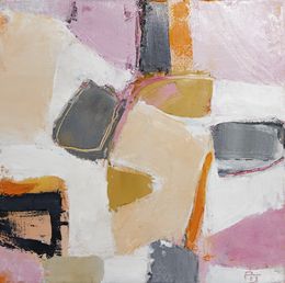 Pittura, Poésie en douceur, série Poétikart - Abstraction géométrique, Aurélie Jeannin