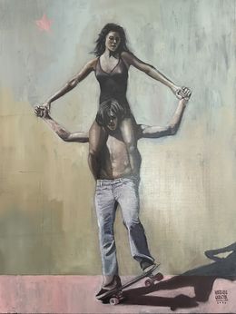 Pittura, Love duo, Mathieu Questel