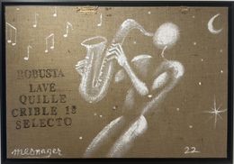 Peinture, Saxo, Jérôme Mesnager