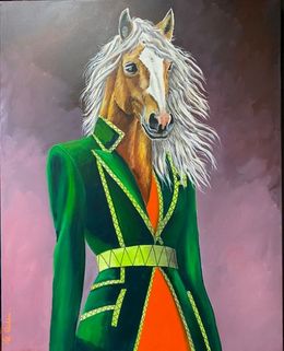 Peinture, Madame jument, Muriel Andrin
