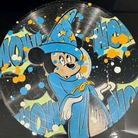 Peinture, Mickey Magicien, Dezache