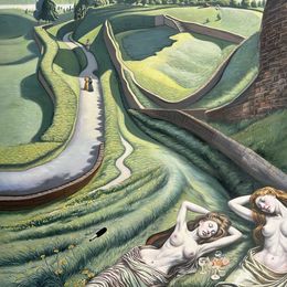 Gemälde, The Art of Doing Nothing, Reanna Emanouel