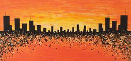 Pittura, Sunset in New York 2, Max Yaskin