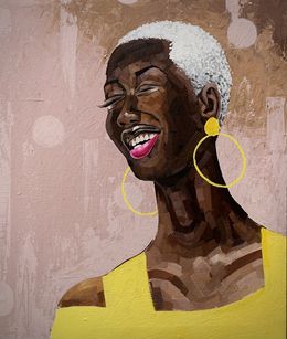 Peinture, Laughter in Colour, Elie Hatungimana