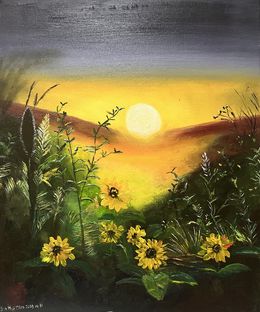 Gemälde, Faith of Bright Sunrise, Yen Hui Chen