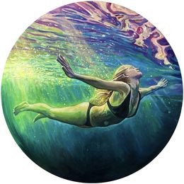 Painting, Weightlessness 2, Daria Dudochnykova