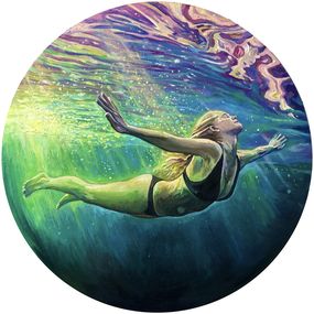 Painting, Weightlessness 2, Daria Dudochnykova