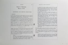 Stampe, Theory of Sets, Morphisms and derived Structures, Bernar Venet