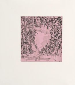 Stampe, Wall of Death, Peter Doig