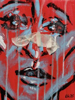 Painting, Salt in my Wounds, Elie Chammaa