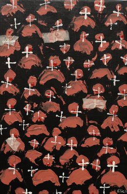 Painting, Perfect Victims, Elie Chammaa