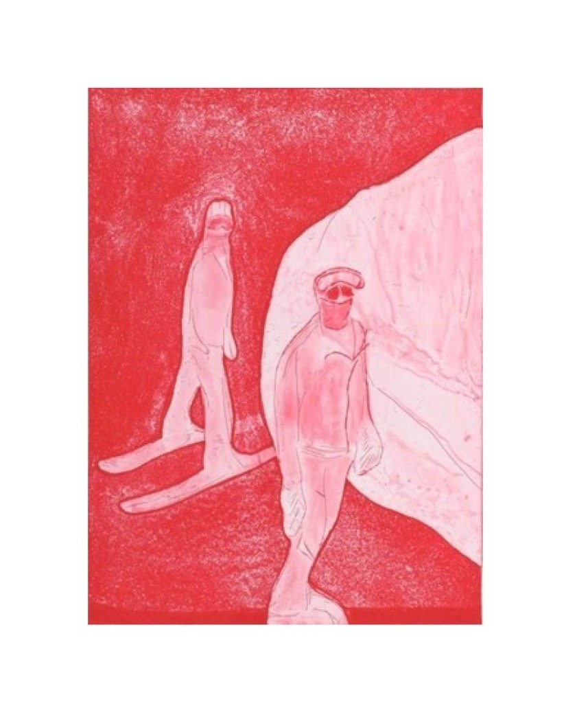 Peter Doig, Two Brothers (Red) Peter Doig, Two Brothers (Red)