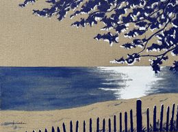Pittura, Beg Meil - lin bleu outremer, Frédéric Cadiou