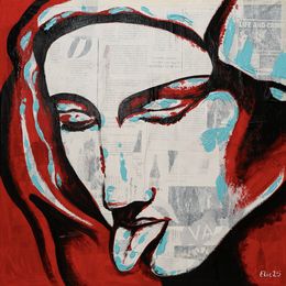 Painting, Warm Embrace, Elie Chammaa