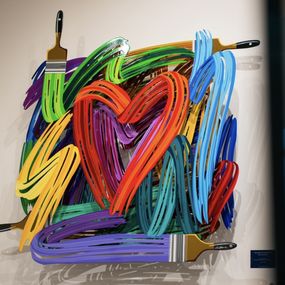 Sculpture, Graffiti Heartist XL, David Gerstein