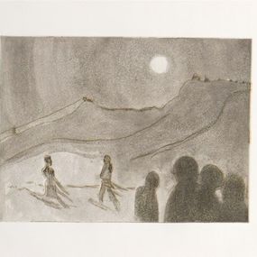 Print, Gornergrat Yellow Sky, Peter Doig