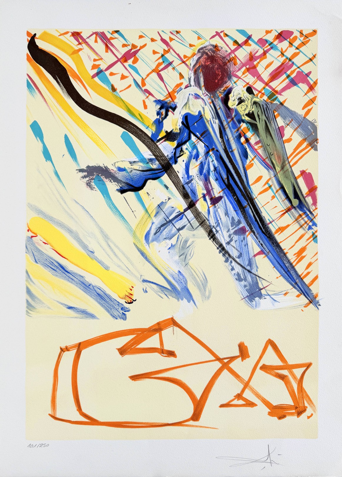 Salvador Dali, The Divine Word Salvador Dali, The Divine Word