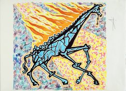 Édition, Burning Giraffe, Salvador Dali