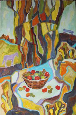 Pittura, Warm memory from childhood. Series Vibrations of the Earth, Mariia Voronchak