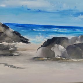 Pittura, L'ile bleue, Marie Line Robert