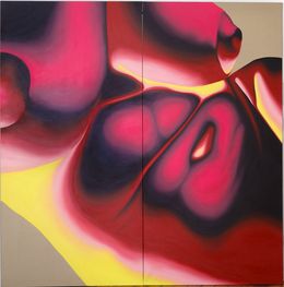 Pintura, Diptyque Selfportrait 042025, Valentine Dardel