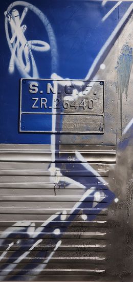 Painting, Collection les bleus de St Laz, Keag