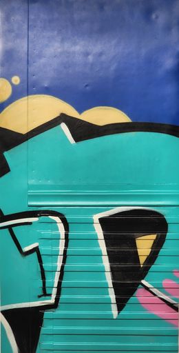 Painting, Collection les bleus de St Laz Rel End to End with Sezam, Rel