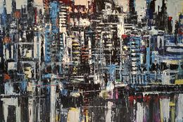 Pittura, Primal city No 4, David Tycho