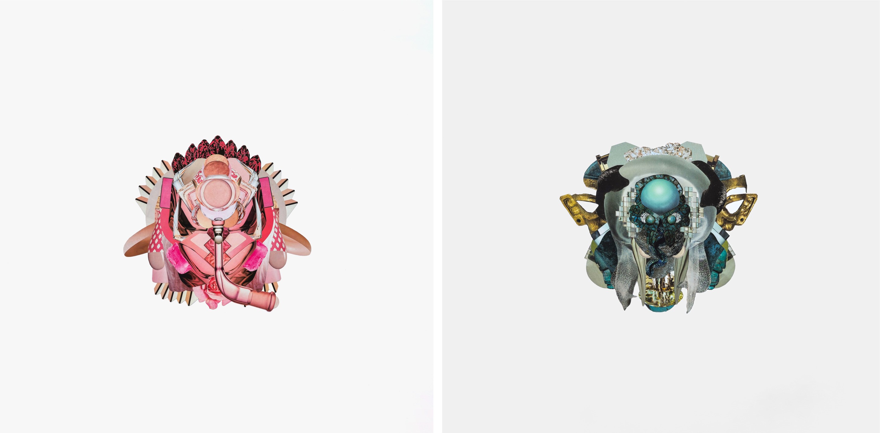 Fredy Saul Serrano, Xenestela 13 and 12, Diptych. From The Series Xenestela Fredy Saul Serrano, Xenestela 13 and 12, Diptych. From The Series Xenestela