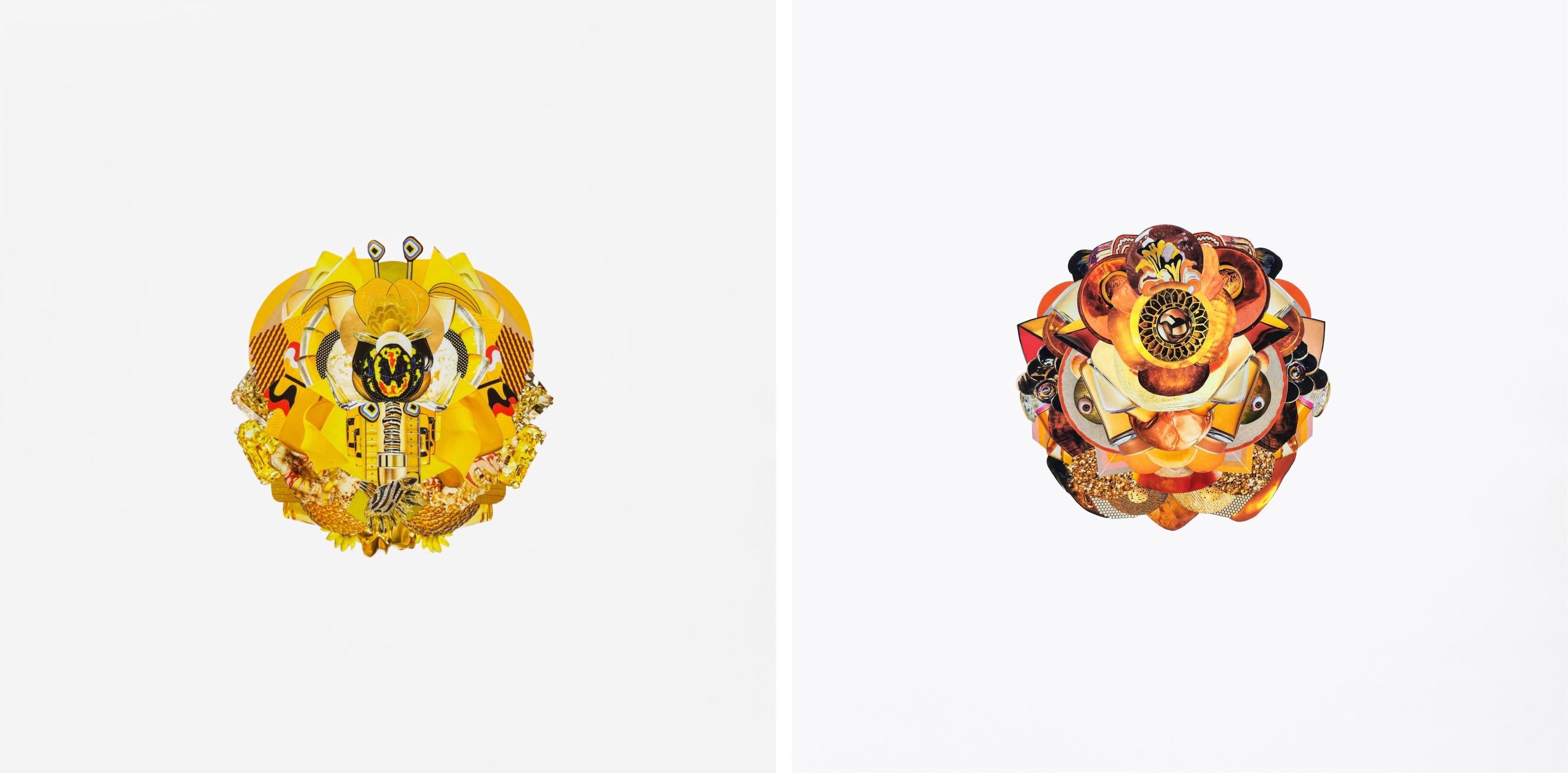 Fredy Saul Serrano, Xenestela 11 and 5, Diptych. From The Series Xenestela Fredy Saul Serrano, Xenestela 11 and 5, Diptych. From The Series Xenestela