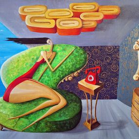 Painting, Call me, please, Olga Radionova
