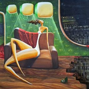 Painting, I am offended, Olga Radionova