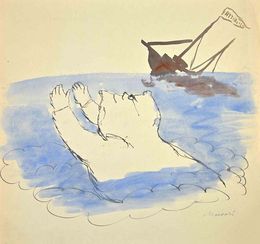 Dessin, The Shipwreck of Actualism, Mino Maccari